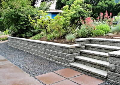 Retaining Wall Installation