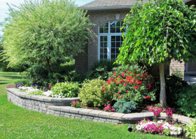 Retaining Wall Installation