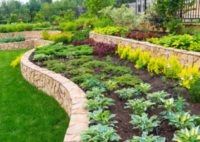 Retaining Wall Installation